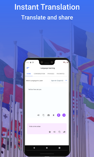 Translate & Learn Languages - Image screenshot of android app