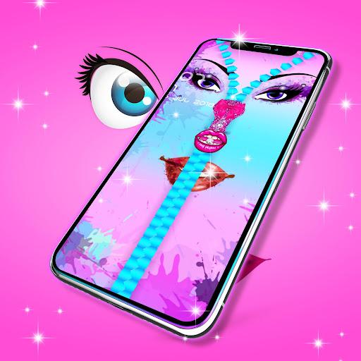Lock screen with eyes - Image screenshot of android app