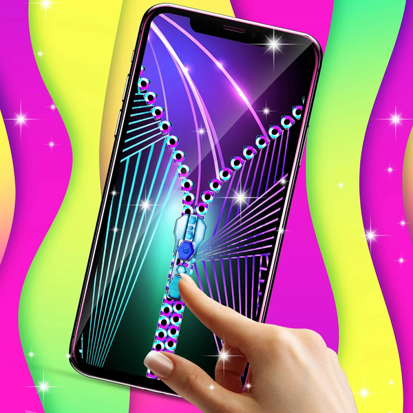Zipper theme for lock screen - Image screenshot of android app