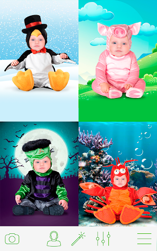 Baby Photo Editor - baby costume photo montage 🐣 - عکس برنامه موبایلی اندروید