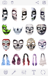 Halloween Makeup Photo Editor - عکس برنامه موبایلی اندروید