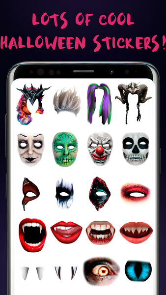 Halloween Makeup Photo Editor - عکس برنامه موبایلی اندروید