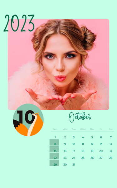 Calendar Photo Frames - Image screenshot of android app