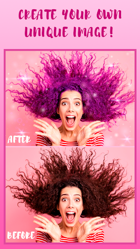 Hair Color Changer - Image screenshot of android app
