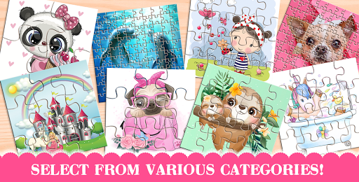 Puzzles for Girls - عکس بازی موبایلی اندروید