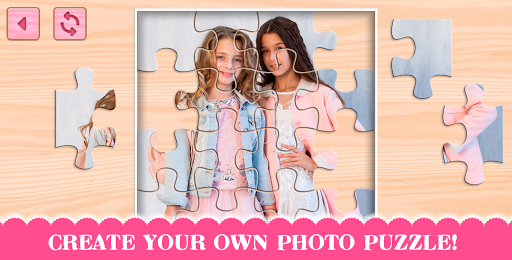 Puzzles for Girls - Gameplay image of android game