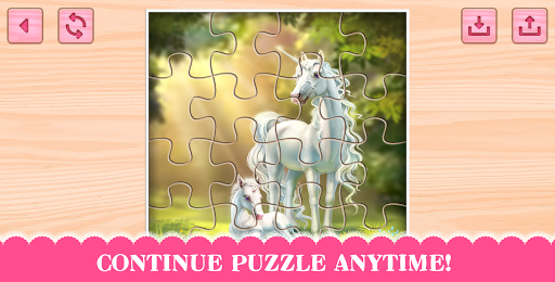 Puzzles for Girls - Gameplay image of android game