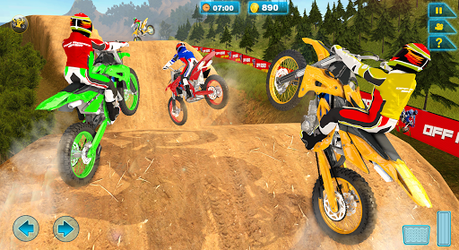 Offroad Moto Hill Bike Racing - Gameplay image of android game