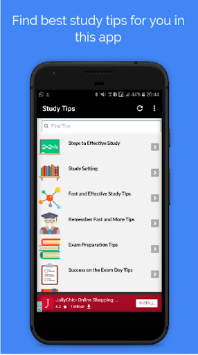 Best Study Tips - Image screenshot of android app