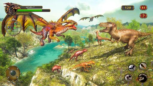 Dragon Simulator Attack 3D Game - Gameplay image of android game