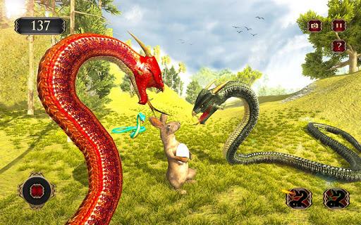 Snake Simulator Anaconda Attack Game 3D - Gameplay image of android game