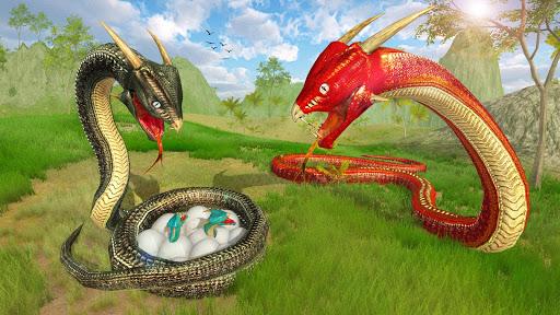Snake Simulator Anaconda Attack Game 3D - Gameplay image of android game