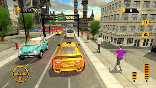Taxi Driving Simulator Real Taxi Driver - عکس بازی موبایلی اندروید