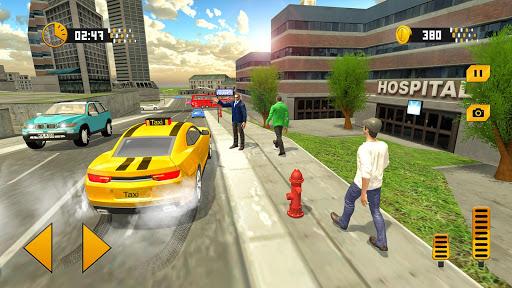 Taxi Driving Simulator Real Taxi Driver - Gameplay image of android game