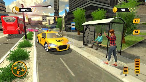 Taxi Driving Simulator Real Taxi Driver - عکس بازی موبایلی اندروید