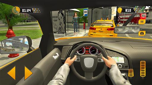 Taxi Driving Simulator Real Taxi Driver - Gameplay image of android game