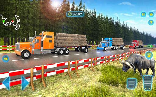 Truck Driving Simulator ۳d Cargo Truck - عکس بازی موبایلی اندروید