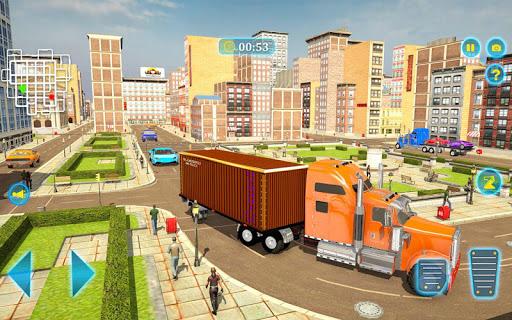 Truck Driving Simulator ۳d Cargo Truck - عکس بازی موبایلی اندروید