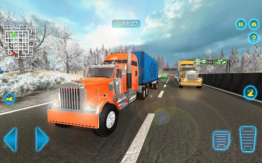 Truck Driving Simulator ۳d Cargo Truck - عکس بازی موبایلی اندروید