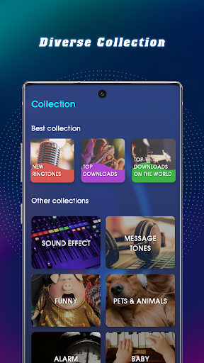 Android Ringtone Songs - عکس برنامه موبایلی اندروید