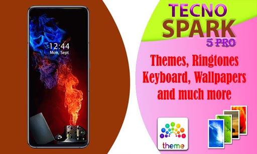 Tecno Spark 6 Theme, Launcher, - عکس برنامه موبایلی اندروید