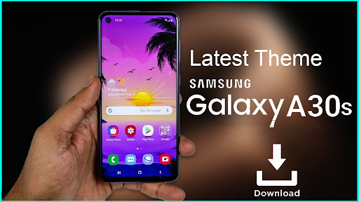 Samsung Galaxy A30s Themes, Ringtones, Wallpapers - Image screenshot of android app