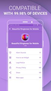Beautiful Ringtones for Mobile - عکس برنامه موبایلی اندروید
