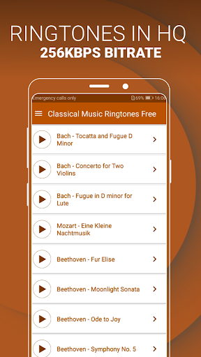 Classical Music Ringtones - عکس برنامه موبایلی اندروید