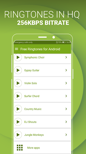 Ringtones for Android™ Phone - عکس برنامه موبایلی اندروید