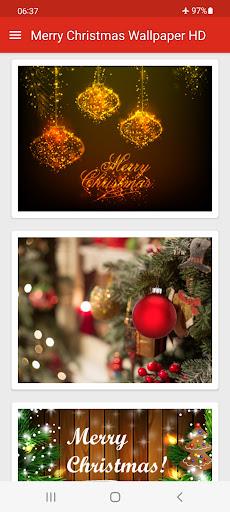 Merry Christmas Wallpaper - Image screenshot of android app