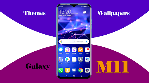 Samsung Galaxy M11 Ringtones, Live Wallpapers 2021 - Image screenshot of android app