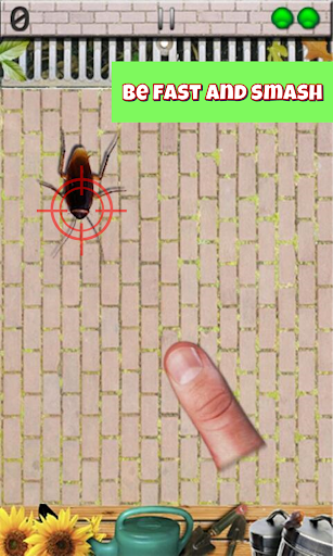 Cockroach Smasher by Best Cool & Fun Games - Gameplay image of android game