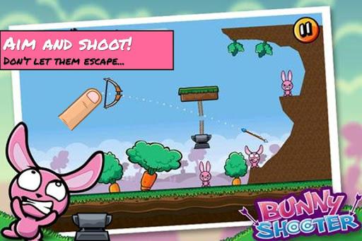 Bunny Shooter Free Funny Archery Game - Gameplay image of android game