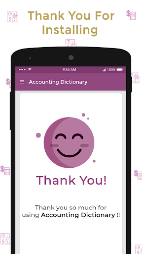 Accounting Dictionary - Image screenshot of android app