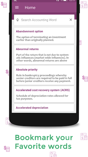 Accounting Dictionary - Image screenshot of android app