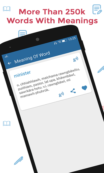 Mizo Dictionary & Translation - Image screenshot of android app
