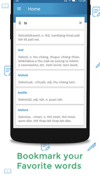 Mizo Dictionary & Translation - Image screenshot of android app