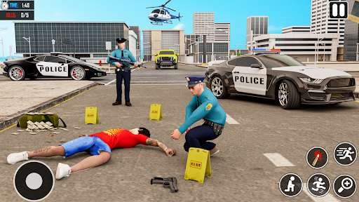 Police Car Driving Stunt Game - Gameplay image of android game