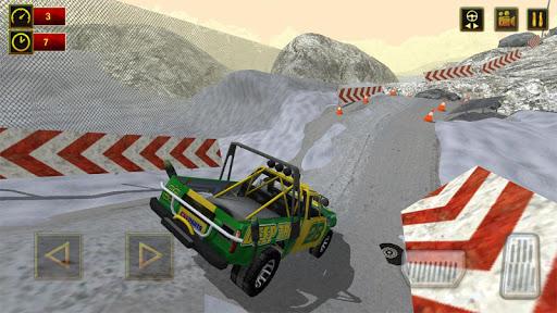 Mountain Hill Car Driving 3D - Gameplay image of android game