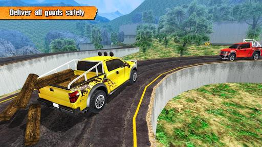 Off - Road Truck Simulator - Gameplay image of android game