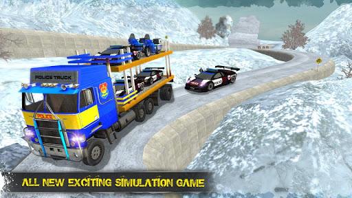Off Road Police Transporter ۳D - عکس بازی موبایلی اندروید