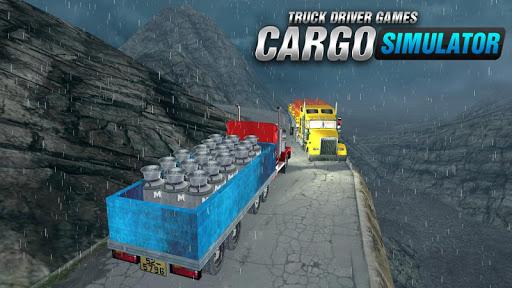 Truck Driver Games - Cargo Simulator - Gameplay image of android game