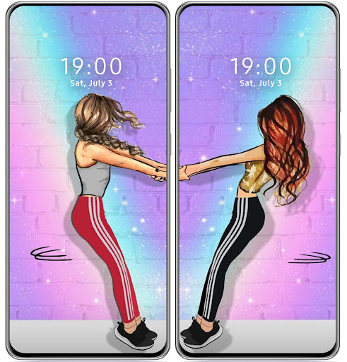 Cute Bff wallpapers  Req by geneva casi CUTE BFF WALLPAPER HOW TO USE  JUST SAVE IT AND CROP THEN SET IT AS YOUR AND YOUR BESTFRIEND WALLPAPERPROFILE  PIC  Facebook