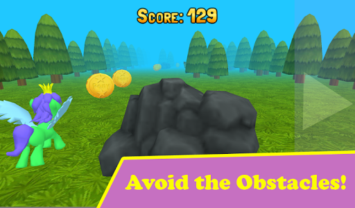 Running Pony ۳D: Little Race - عکس برنامه موبایلی اندروید