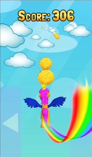My Little Unicorn Dash 3D HD - Gameplay image of android game