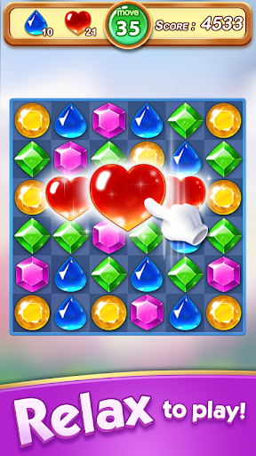 Jewel & Gem Blast - Gameplay image of android game