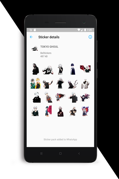 WAStickerApps - Anime Stickers - Image screenshot of android app