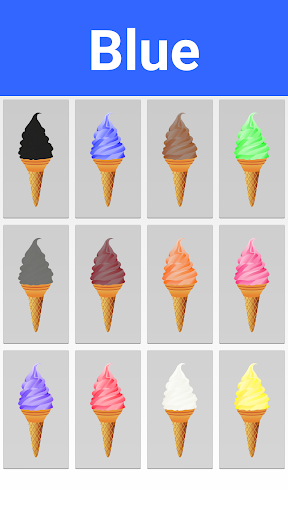 Learn Colors With Ice Cream - عکس بازی موبایلی اندروید