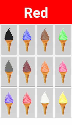 Learn Colors With Ice Cream - عکس بازی موبایلی اندروید