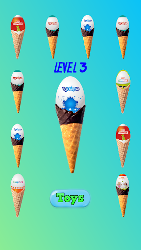 Ice Cream Surprise Eggs - Gameplay image of android game